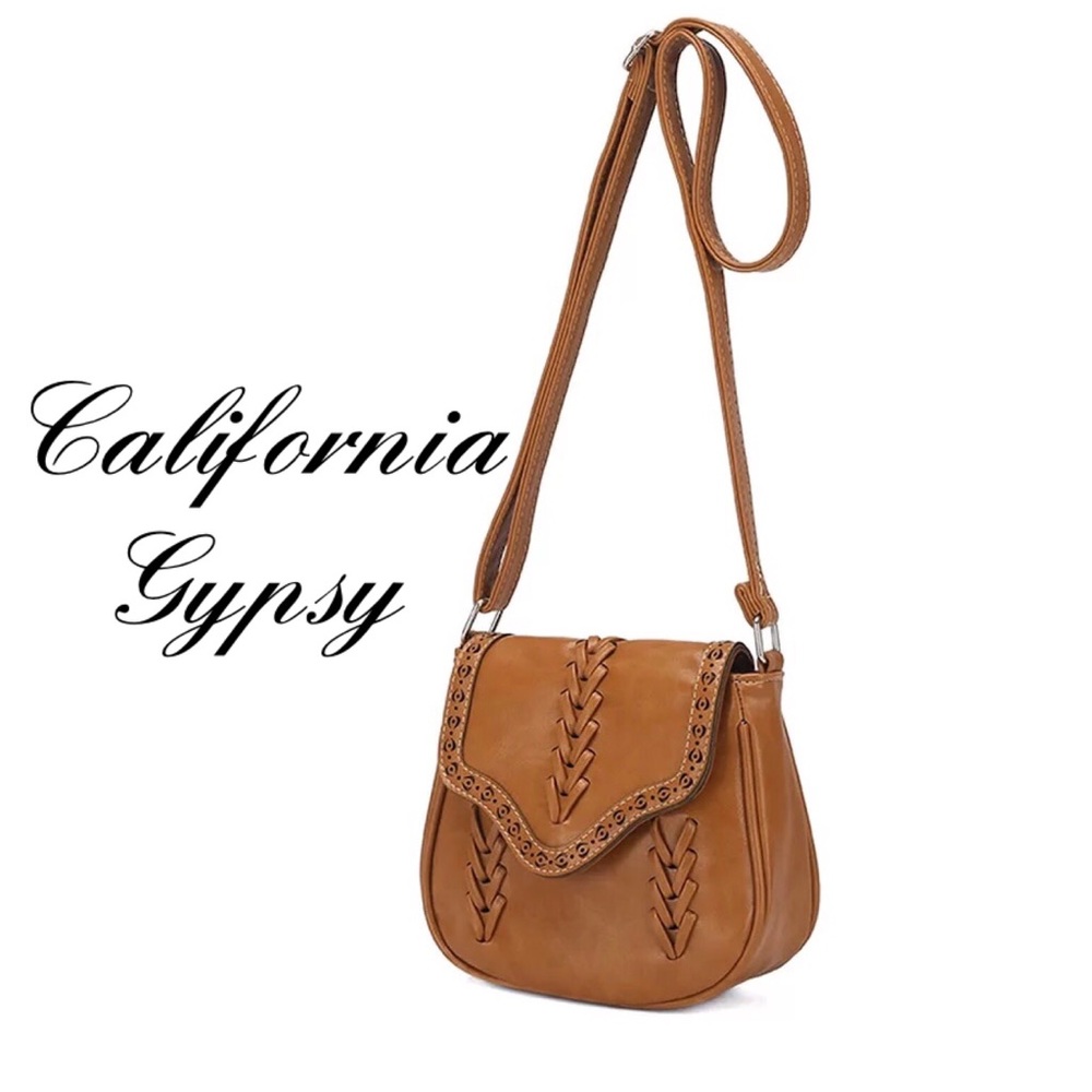 Western Tooled Boho Chic Bag - Picture 2 of 12